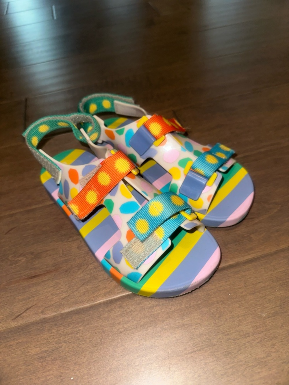 Melissa Girl’s Colorful Sandals (size 3)